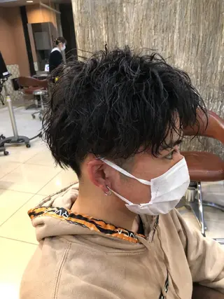 パーマ ヘアアレンジ メンズ 🦄アイリスト💐 小澤　愛蘭の眉毛・アイブロウイメージ