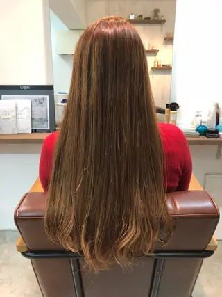 ロング 村田 幸穂のヘアスタイル