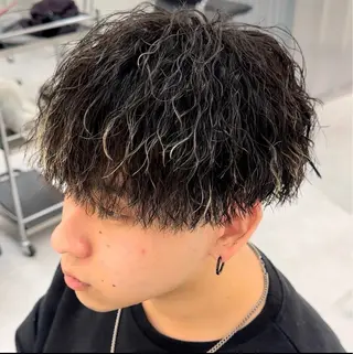 パーマ メンズ Ace栄矢場町店所属・佐々木 輝のヘアスタイル