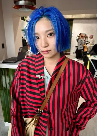 カラー 渋谷/ハイトーン/ 🪐airi🪐のヘアスタイル