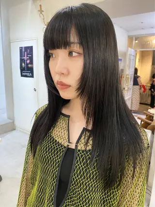 ロング カラー MINX【青山店】所属・asuka/似合わせ /レイヤー/暖色のヘアスタイル