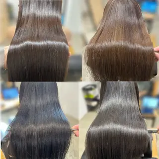 ロング カラー みやたゆうき 髪質改善講師のヘアスタイル