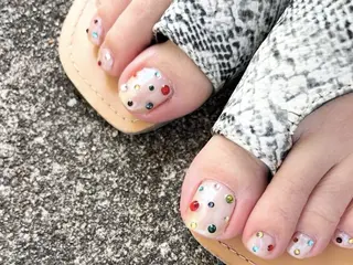 ネイル 隅田 花のネイルデザイン