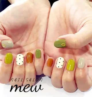 ネイル Nail salon mewのネイルデザイン