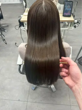 ロング 深野 ちさとのヘアスタイル