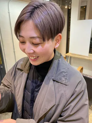 ショート カラー パーマ ヘアアレンジ メンズ キッズ ネイル マツエク・マツパ アイブロウ 🧼柴田 健太郎🧼のヘアスタイル
