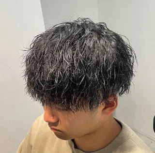 パーマ メンズ えーき/渋谷No.1 /メンズヘア/当日割のヘアスタイル