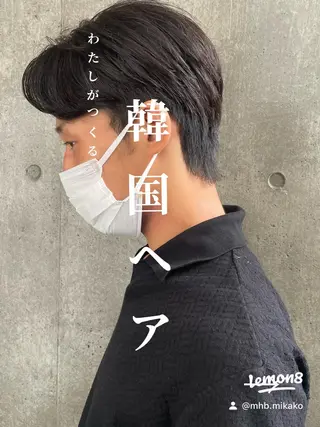 パーマ メンズ 松本平太郎美容室大宮店所属・もりたみかこ 美容師お休み中のヘアスタイル