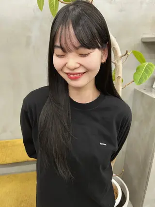 ロング カラー パーマ VIE表参道所属・艶感カラー/縮毛 矯正/りょお🫧のヘアスタイル