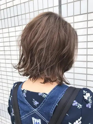 ミディアム カラー パーマ ヘアアレンジ メンズ キッズ ネイル マツエク・マツパ uno pulir所属・トップスタイリスト 永尾拓也のヘアスタイル