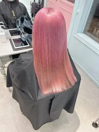 ロング カラー 💕ブリーチ/ヘアメ 🎀YUUKAのヘアスタイル