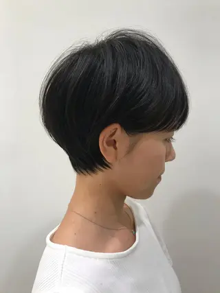 ショート PEWL所属・クロスパーマ松永裕久 似合わせカットのヘアスタイル