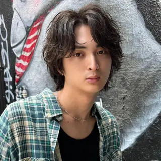 メンズ メンズ特化/上野 暖色カラー ダイチのヘアスタイル