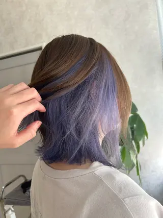 ショート カラー 💙まこと💙艶 カラー(Rico)のヘアスタイル
