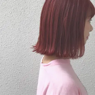 ショート カラー インナーカラー/天神 ブリーチ/吉田のヘアスタイル