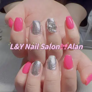 ネイル L&Y Nail🎀 思雪のネイルデザイン
