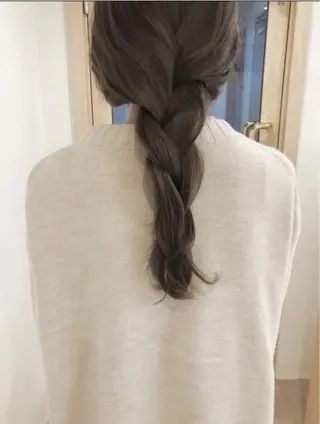 ロング カラー Jr.スタイリスト ヨシノヒメカ　梅田のヘアスタイル