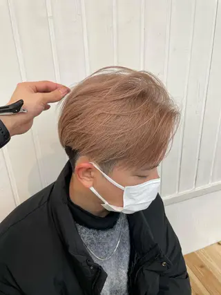 ショート カラー メンズ HIKARU副店長/ ✨️髪質改善のヘアスタイル