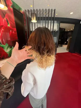 ミディアム パーマ EARTH 三重県 四日市店所属・髪のお悩み改善 /bleach坂本拓のヘアスタイル