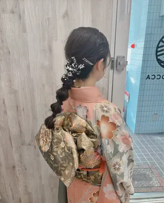 竹村 恵功代のヘアスタイル