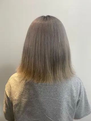 ミディアム カラー CIEN white所属・パーマモデル募集中 渥美翔人のヘアスタイル