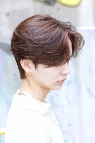 カラー 吉田 隼翔/PERCUTのヘアスタイル