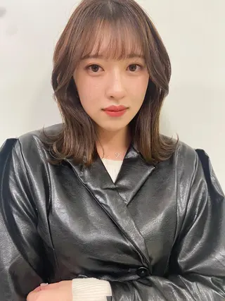 ミディアム カラー nambu-GARDEN所属・上田 昂雅のヘアスタイル