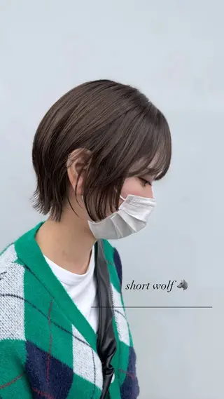 ショート 佐藤 茉凜のヘアスタイル