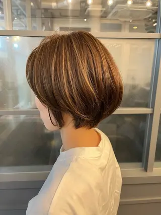 ショート まえじま ひかるのヘアスタイル