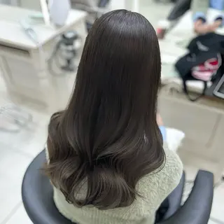 セミロング コノミ🪞銀座/ 韓国×透明感カラーのヘアスタイル