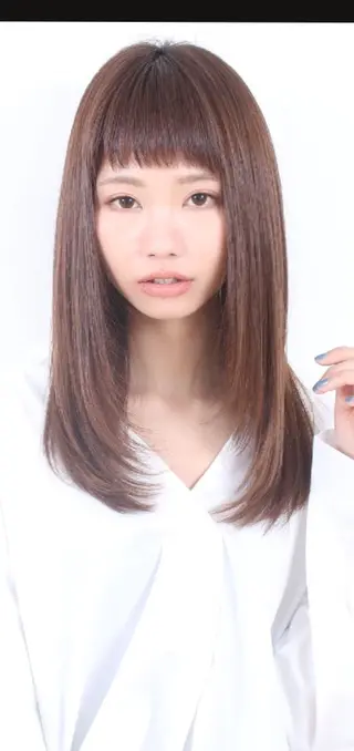 ロング 個室美容室 TOMO 美髪縮毛✨のヘアスタイル