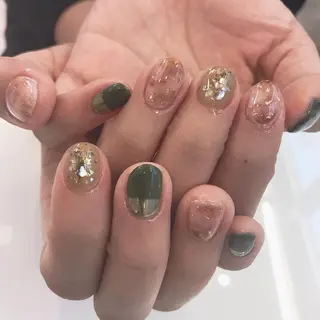 ネイル 韓国風✨髪質改善✨ 縮毛矯正✨松浦知奈美のヘアスタイル