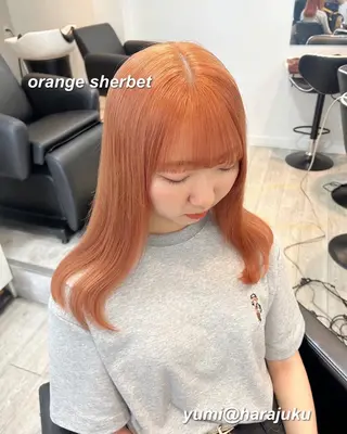 ミディアム カラー パーマ ヘアアレンジ メンズ ワット 原宿のヘアスタイル