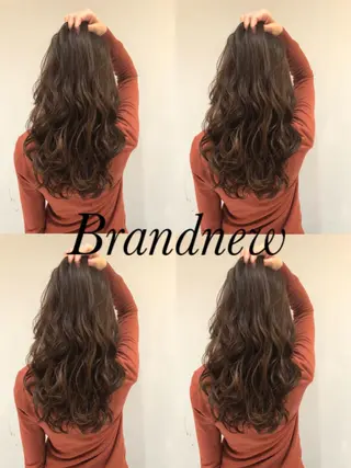 ロング カラー パーマ ヘアアレンジ asteria所属・🌟 asteria アステリア🌟のマツエク・マツパデザイン