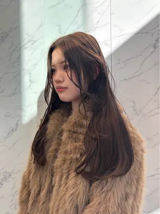 ロング カラー miu /透明感カラーのヘアスタイル