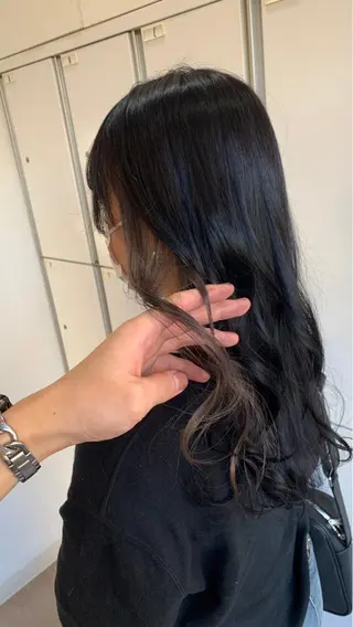 ロング カラー 縮毛矯正・髪質改善 鈴木悠太/当日OK✨のヘアスタイル