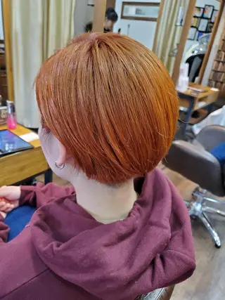 ショート カラー パーマ ヘアアレンジ ネイル マツエク・マツパ ◆ショート/ボブ/ 髪質改善◆松本尚弥のヘアスタイル