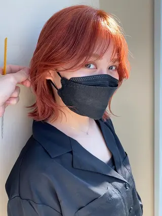 ミディアム 【1日2名様限定】 AFLOAT白川雄副のヘアスタイル