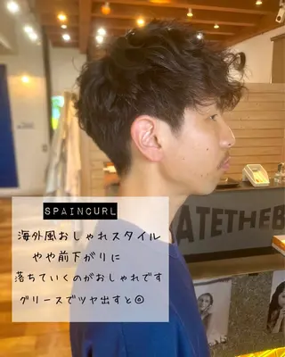 パーマ メンズ rawr hair rim所属・メンズパーマ/ Rim店長 栗原柊のヘアスタイル