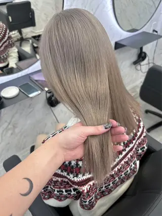 ロング カラー 韓国艶カラー 🇰🇷💎MIUのヘアスタイル