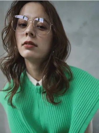 セミロング カラー 🉐レイヤー/塩見 弘樹🉐渋谷のヘアスタイル