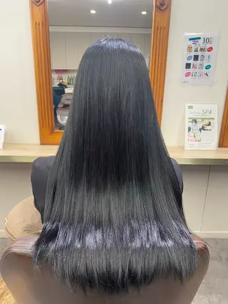 ロング カラー ️🫧押上️🫧はな 🫧うる艶パーマのヘアスタイル