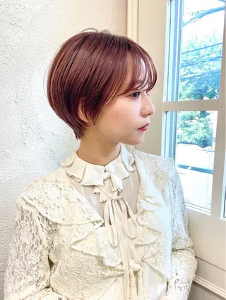 カラー うる艶カラー× ハイトーン/miuのヘアスタイル