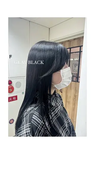 ロング cie所属・ふくし りこのヘアスタイル