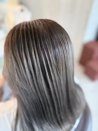セミロング 💖縮毛矯正 💖　MISAKIのヘアスタイル