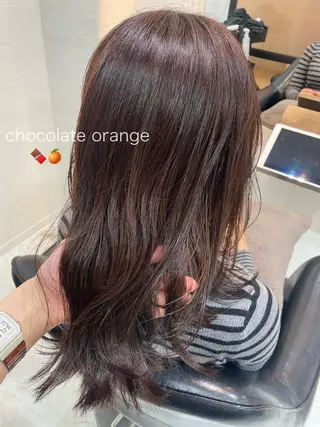 ミディアム カラー 🍒透明感カラー NO.1/ララ🍒のヘアスタイル
