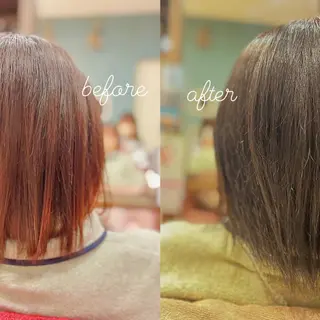 ミディアム biss所属・真 帆のヘアスタイル