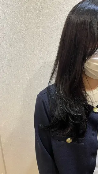 ロング カラー Lolonois梅田 /Okazaki:)のヘアスタイル