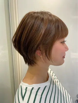 ショート 似合わせショート 森岡俊亮のヘアスタイル