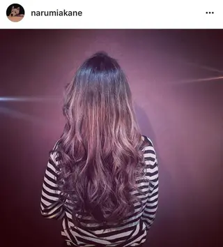 ロング カラー 🌈ウルトワ水素 髪質改善naru🌈のヘアスタイル